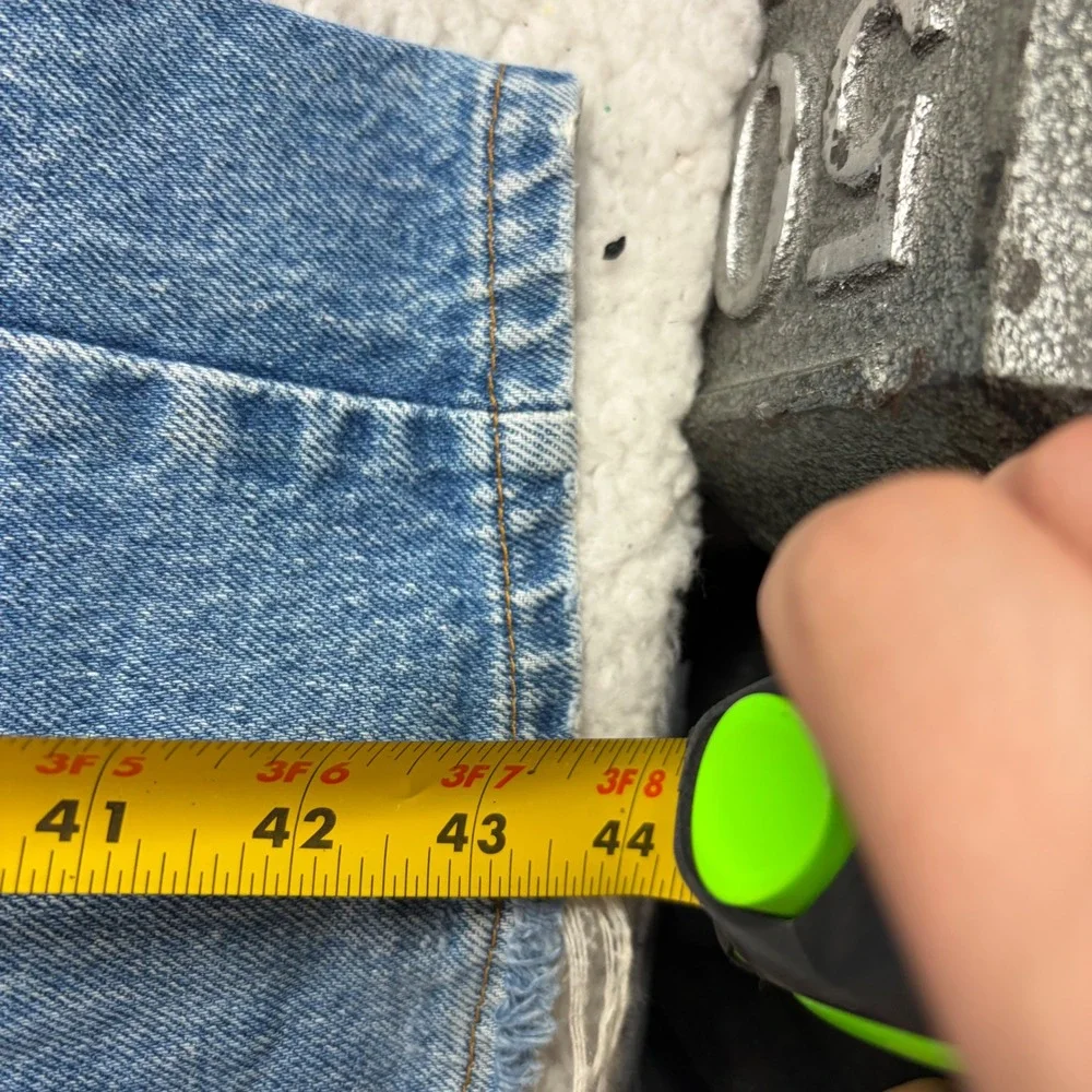 Vintage Levis 505 Orange Tab Jeans Mens 36x34 (34x33) Made in USA Denim 1989
